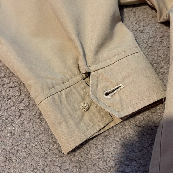 Lacoste Izod Vintage 1980’s Harrington Tan Jacket Zip Up - Picture 5 of 7